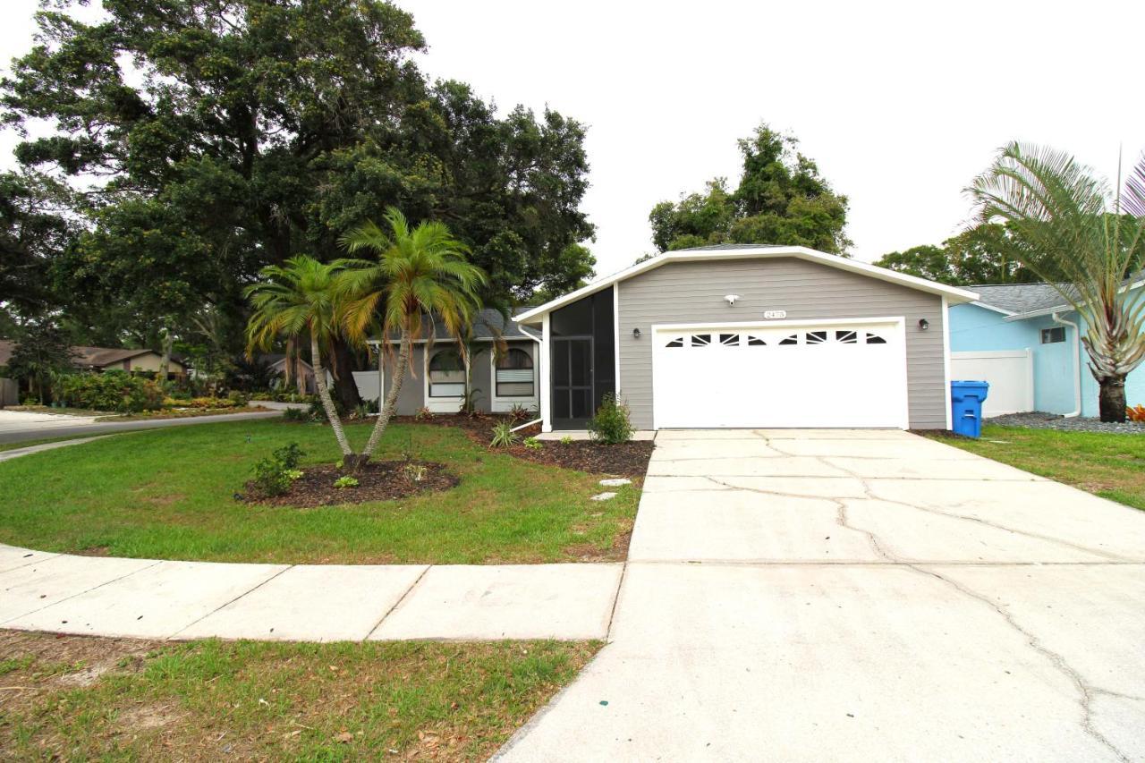 Petfriendlyspacioushomebycrystalbeachgameroompool Palm Harbor Exterior foto